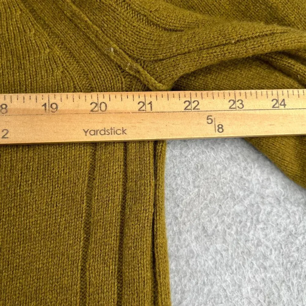Banana Republic Italian Yarm Knit Sweater Mens Medium Tall Casual Brown Wool